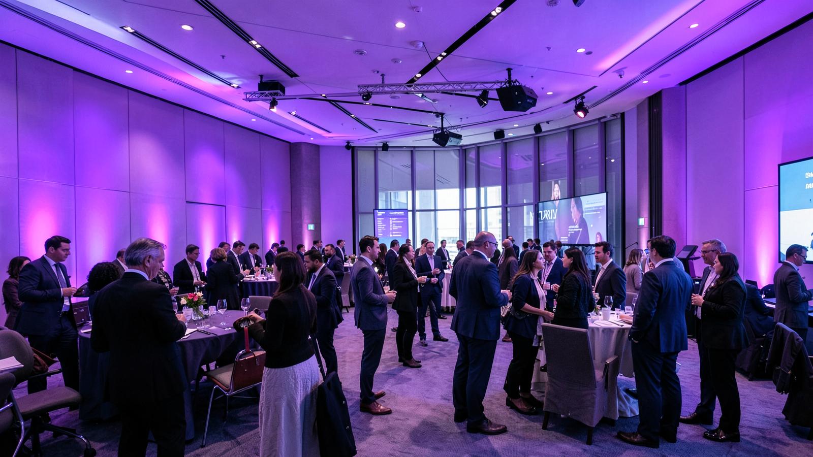 World Changers members networking at a business gathering